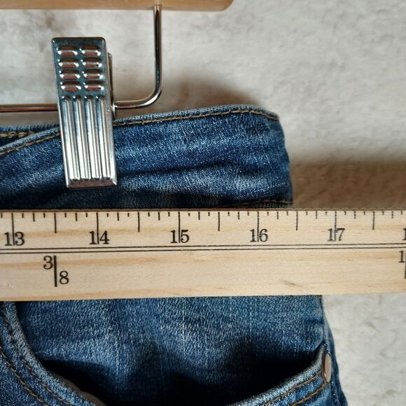 Judy Blue 13/31 Boyfriend Jean Distressed Stretch Denim, Plus Curvy Friendly - Picture 8 of 11